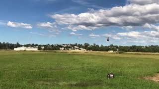 helicycle VH-ARG on a quick lap