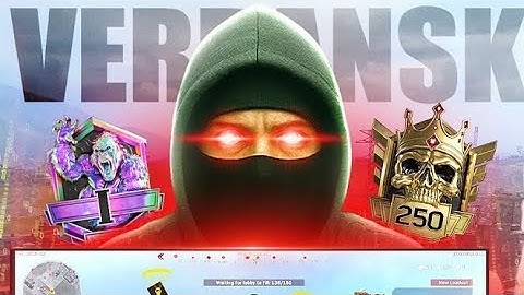 The day I met a HACKER squad or Top 250 players in Warzone Ranked...😈(Verdansk Ranked Series EP. 5)