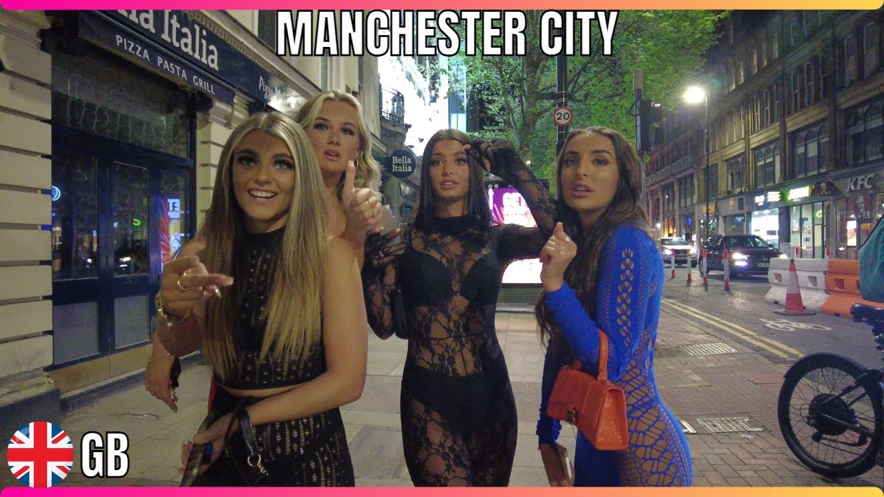 🇬🇧 MANCHESTER WALKING TOUR NIGHTLIFE EP. 68