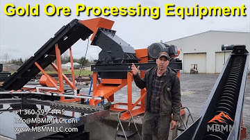 Gold Ore Processing Equipment | Turn-Key System for Hard Rock Mining