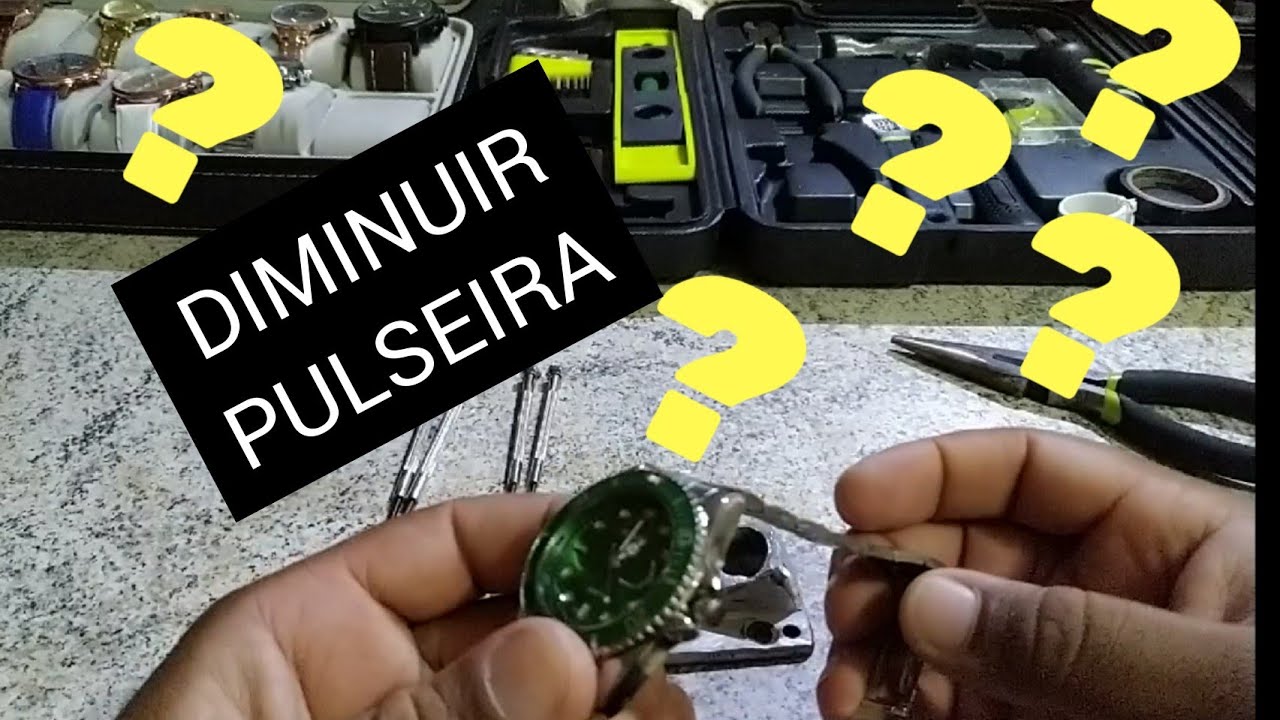 Como Tirar Gomos Da Pulseira Do Relogio