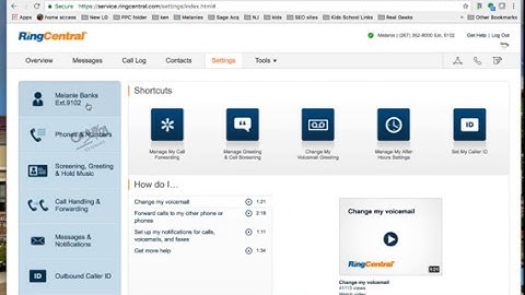 Ring central shorting time delay to go directly to vm