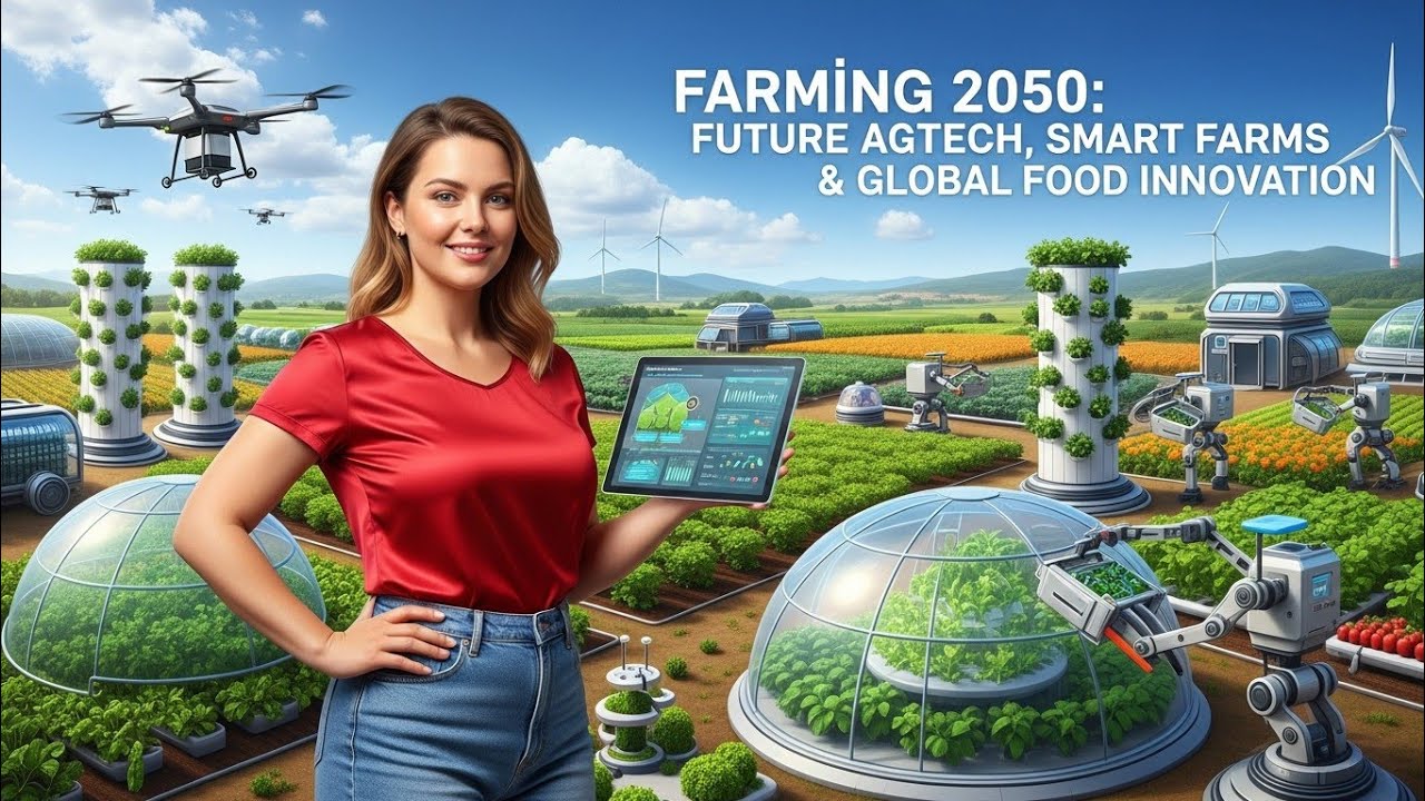 Farming 2050: Future AgTech, Smart Farms & Global Food Innovation 
