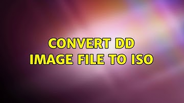 Ubuntu: Convert dd image file to iso