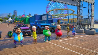 Motu Patlu Ramp Race Impossible Parkour Ramp Challenge In Gta 5 screenshot 3