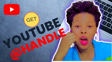 YOUTUBE HANDLE : HOW TO GET YOUTUBE HANDLE NOW!!   #handles #youtubehandles