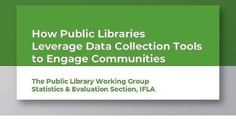 How Public Libraries Leverage Data Collection Tools to Engage Communities, corrected version