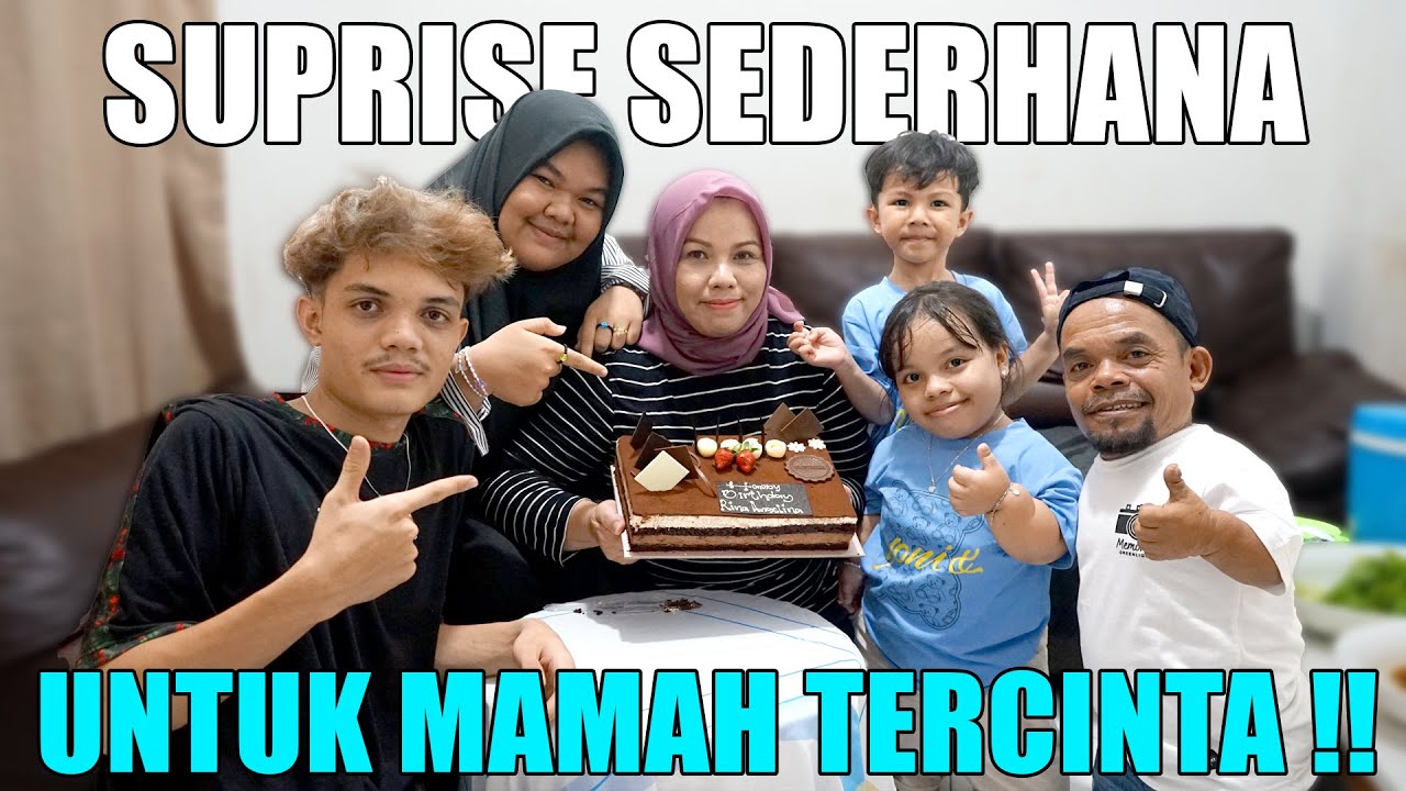 SUPRISE ULTAH DARI PAPAH UCOK BABA UNTUK MAMAH TERCINTA !!