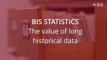 BIS statistics - The value of long historical data