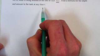 Calc - Harder problem - Separable differential equation problem