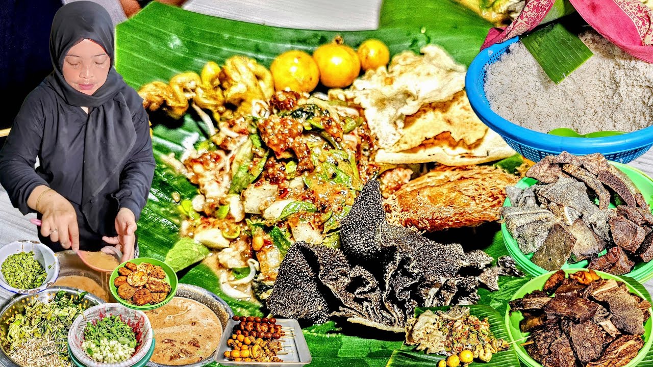 MEMBLUDAK!! CUMA 1 JAM LANGSUNG AMBLAS, PILIHAN LAUKNYA LENGKAP - Nasi Pecel Tiara