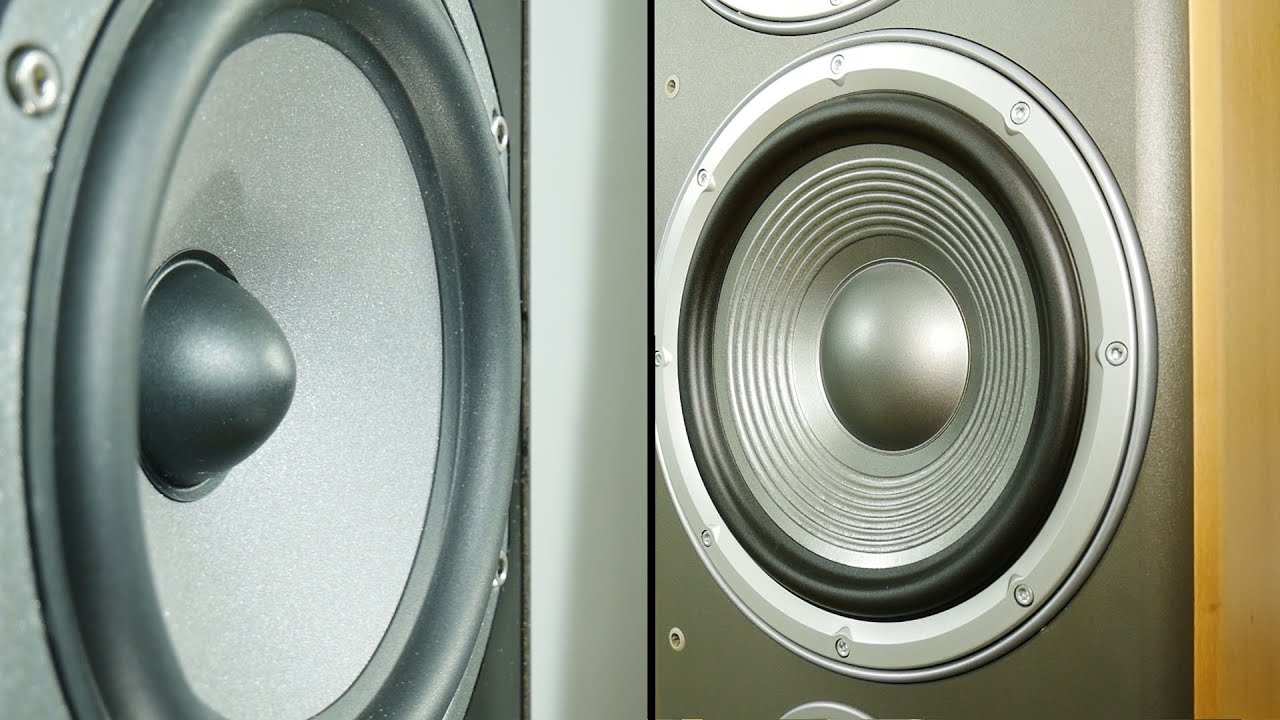 Focal vs JBL Speakers Sound & Bass Excursion Test YouTube