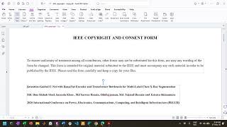 IEEE Camera Ready Submission Process || IEEE PDF Express || IEEE E-Copyright Form