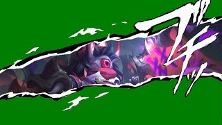 Mobile Legends Green Screen Persona 5 Cyclops - Yokai Warllock Skin