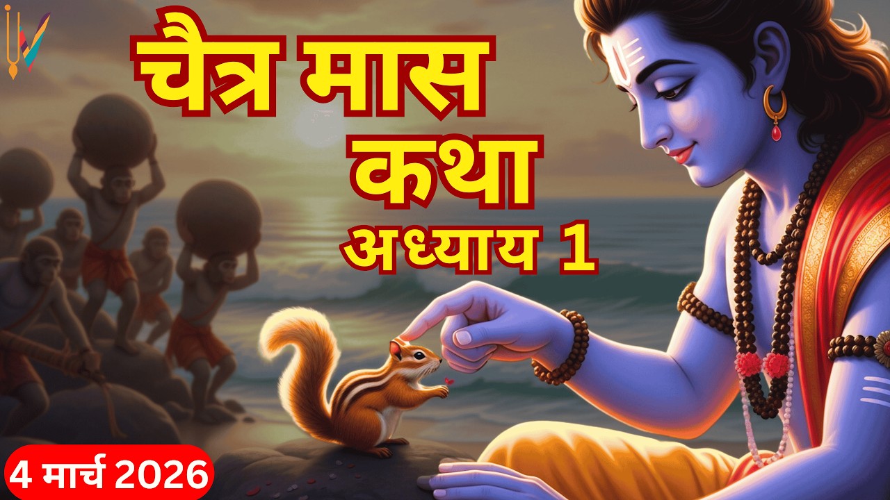 चैत्र मास कथा - अध्याय 1 | Chaitra Maas Ki Katha Day1 | Chaitra mahatmya adhyay 1