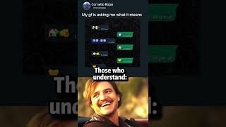 The moment you finally understand the secret code #shorts #meme #funny
