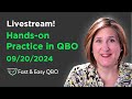 Let's Practice QBO - Refund Receipts