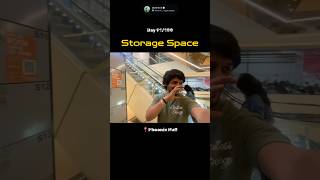 [Day91/100] Storage Scam 🤯 at Mall. #kannadavlogs #kannadashorts #minivlogs #kannada