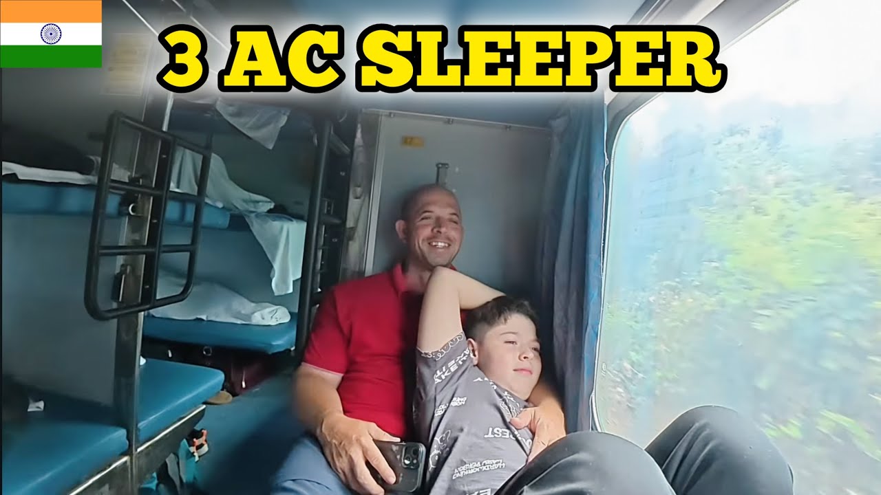 First Time Experience In Rajdhani Express Sleeper Train: Kerala To Delhi, India 🇮🇳 