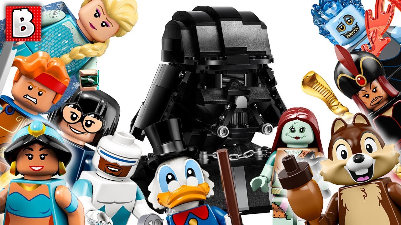 LEGO Disney Collectible Minifugres Series 2 Darth, Vader Bust, Spider-Man Far From Home sets | News