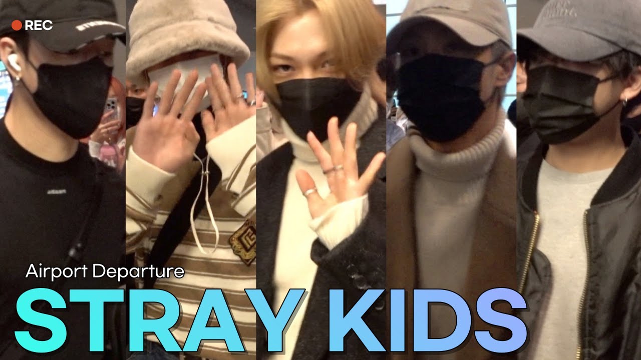 스트레이키즈(Stray Kids) 인천공항 출국 | Stray Kids Airport Departure