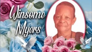 Thanksgiving Service for the late Miss Winsome Myers