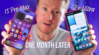 iPhone 15 Pro Max vs Galaxy S24 Ultra: One Month Later! screenshot 5