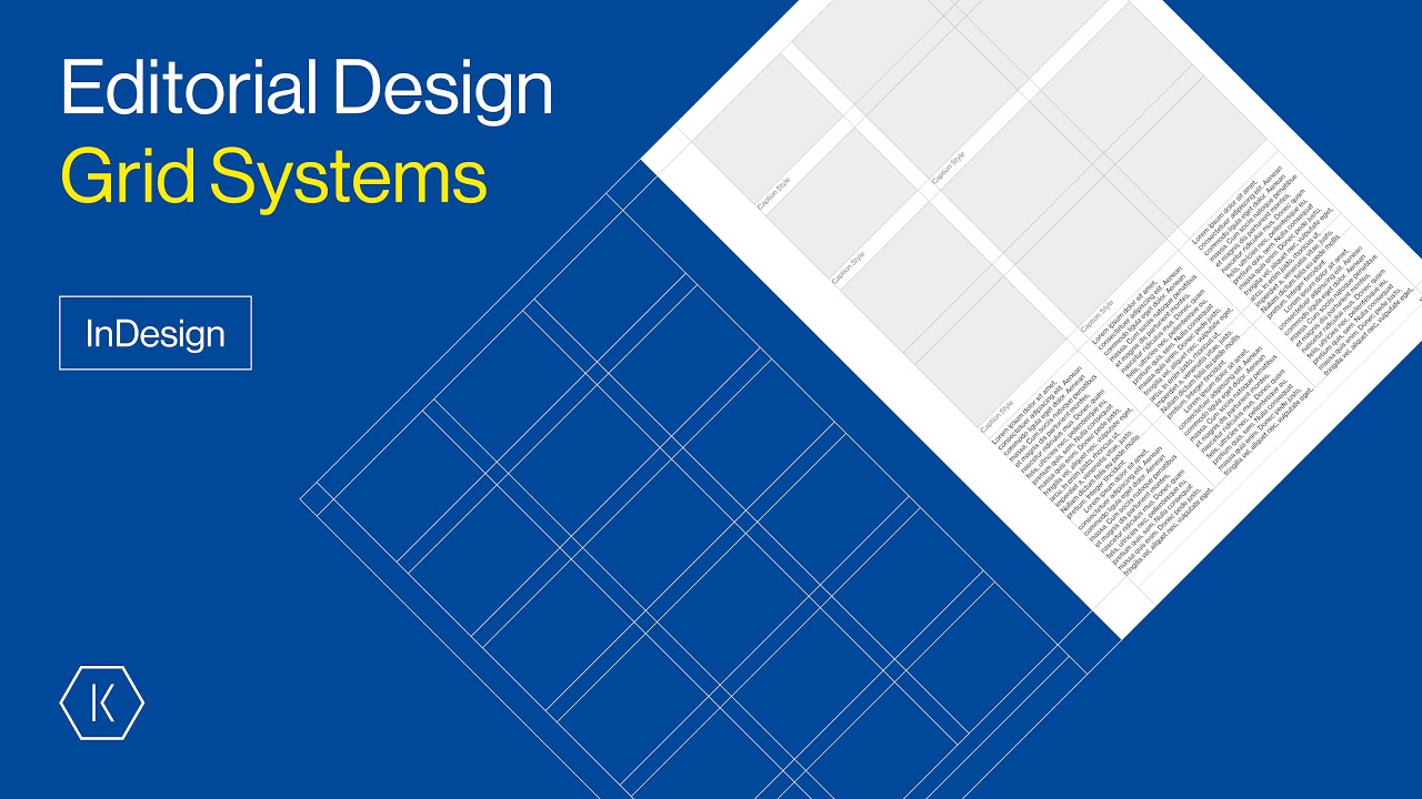 different types of grids for indesign