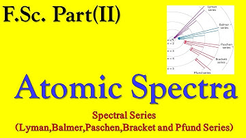 Atomic Spectra and Spectral Series || Ch#20 Atomic Spectra || F.Sc. Part-II || Skylinks College