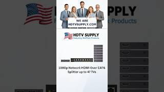 1080p Network HDMI Over CAT6 Splitter up to 47 TVs