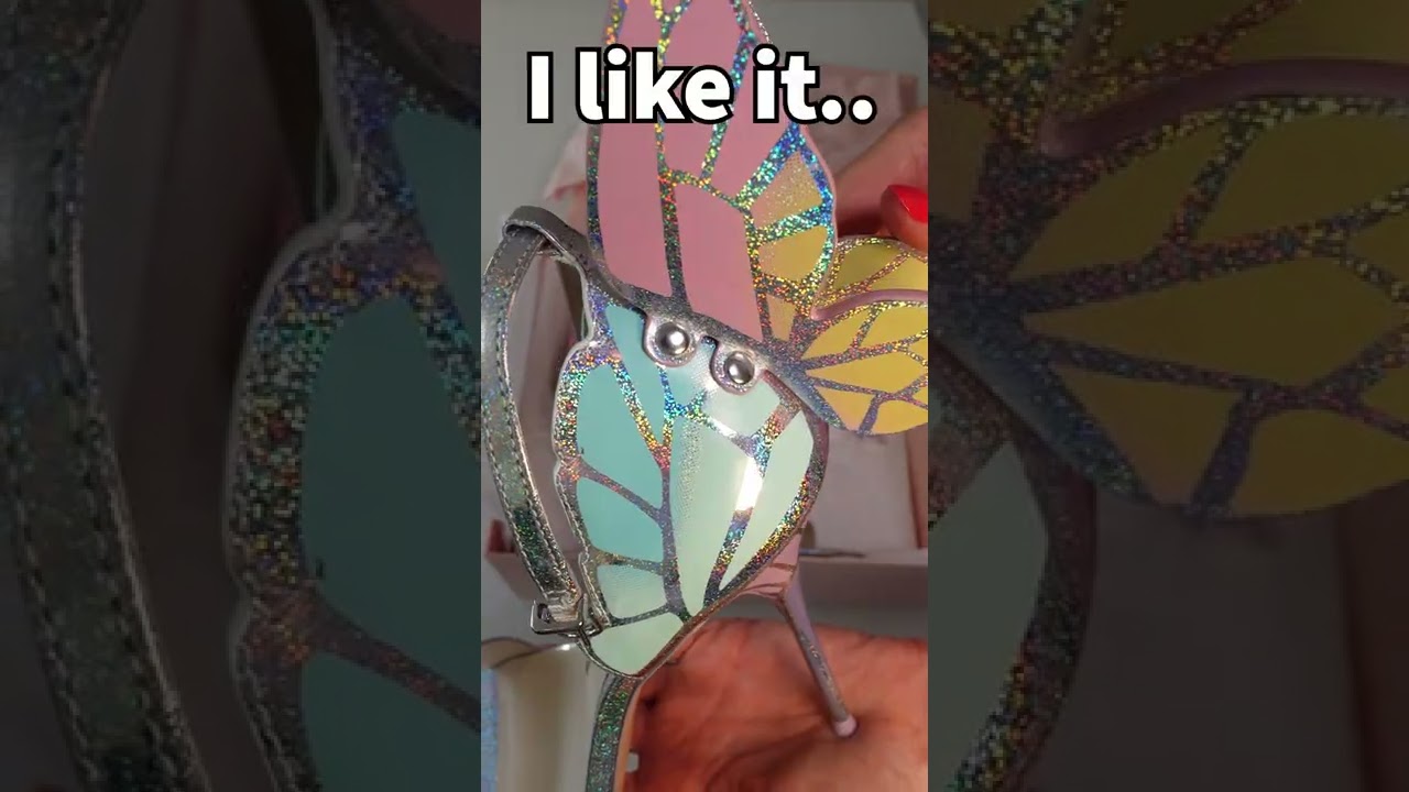 Unboxing Sophia Webster Heels - Chiara Pastel Butterfly Wings
