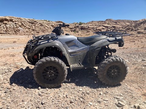 Christini E-ATV Driving