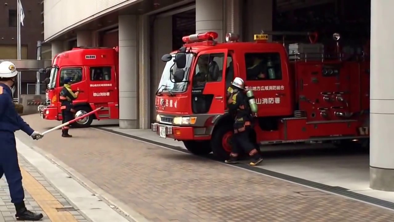 【火災出場】郡山消防 [100Wサイレンあり]