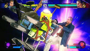 Marvel VS Capcom Inifinite - Frank West & Chris VS Spencer & Haggar