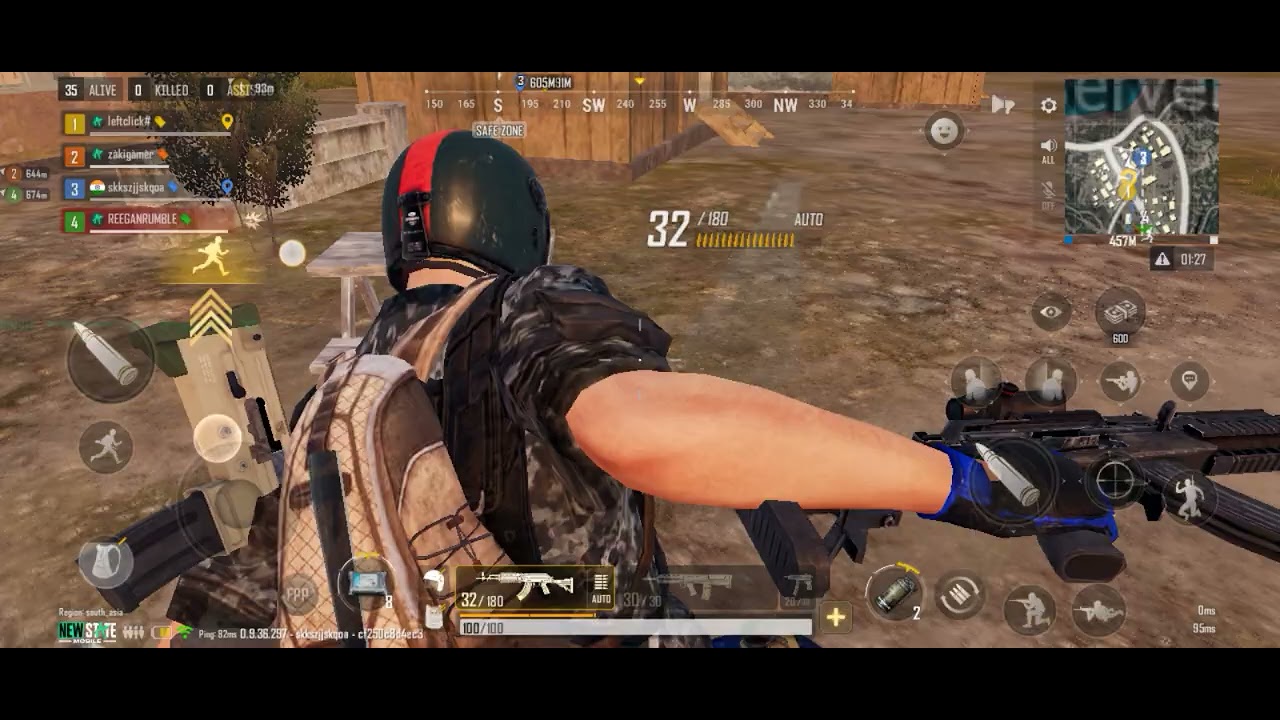 New state mobile Battle royale mode map erangel [extreme]