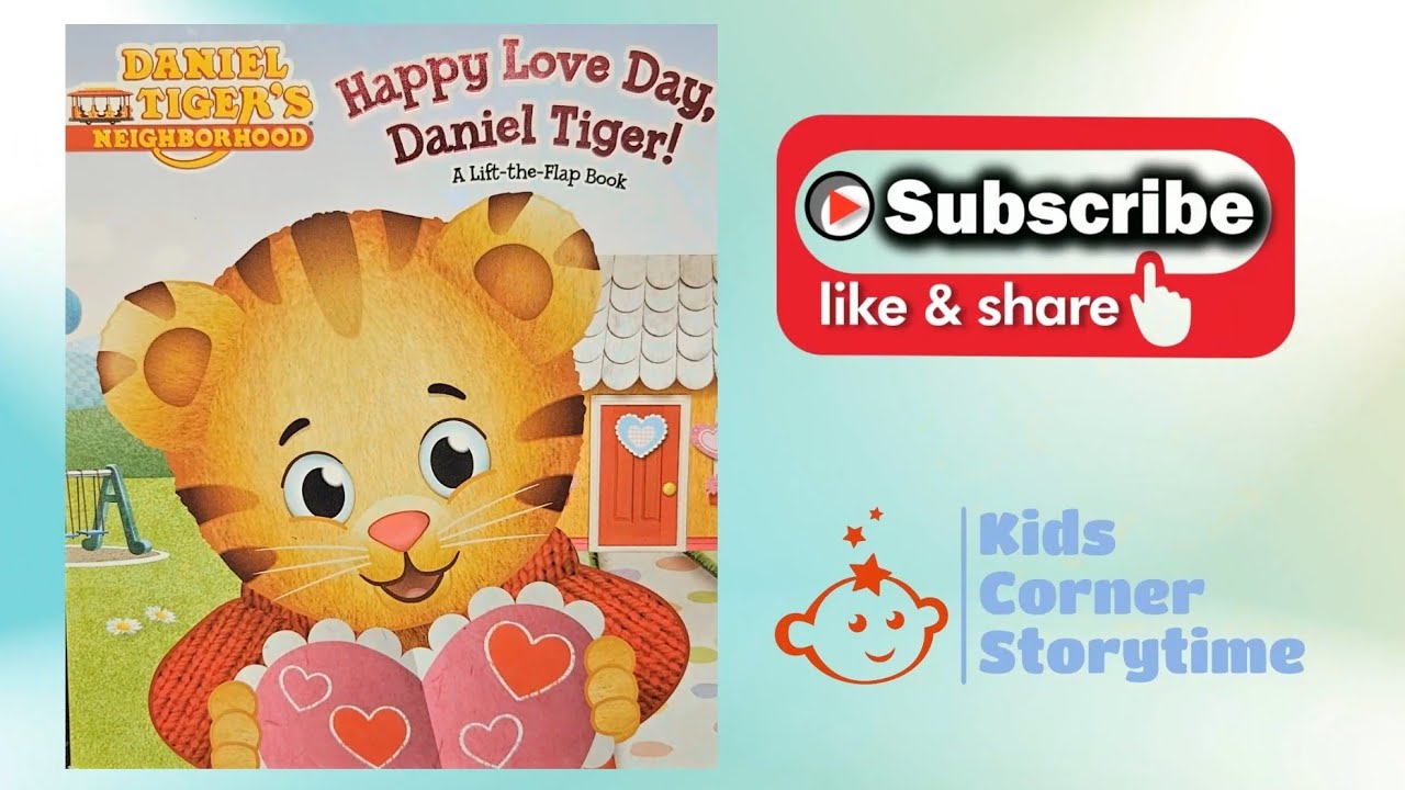 Happy Love Day, Daniel Tiger! - Read Aloud #readaloud #valentinesday # ...