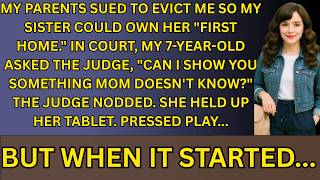 My Parents Sued to Evict Me So My Sister Could ‘Own Her First House’ — Until My 7-Year-Old Daughter…