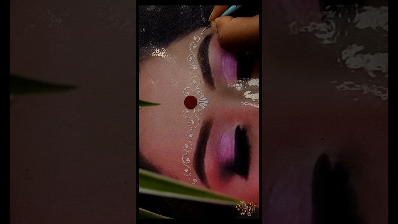 Simple bridal kolka design 