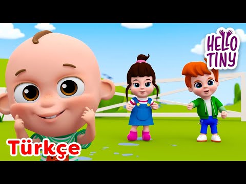 Mutluysan Alkışla Şarkısı | Bebekler için şarkılar 👶 Hello Tiny Türkçe