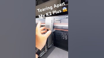 I Took My K2 Plus Apart & Guess What I Found? #k2 #k2 plus #creality #3dprinter #3dprinting