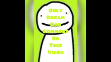 ONLY dream can comment on the video