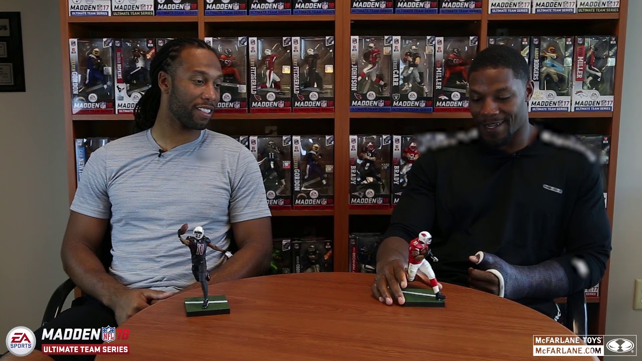 McFarlane Toys Product Reveal with Larry Fitzgerald and David Johnson