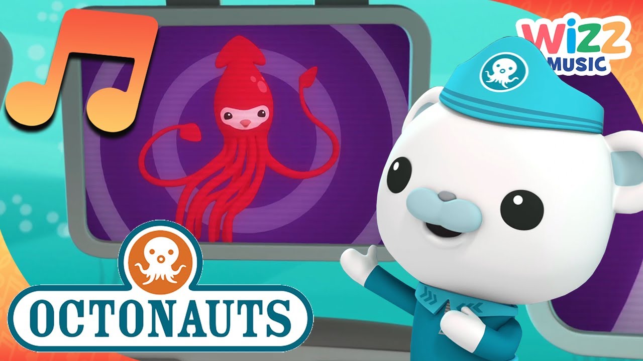 Awesome Giant Squid Creature Report | Songs for Kids | Octonauts | Wizz