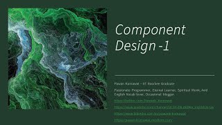 Component-Design-Part 1