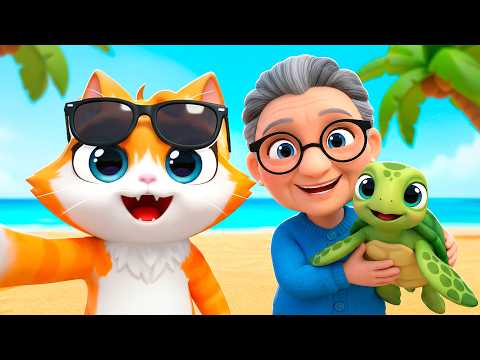 Visiting Granny's Sister At The Beach!