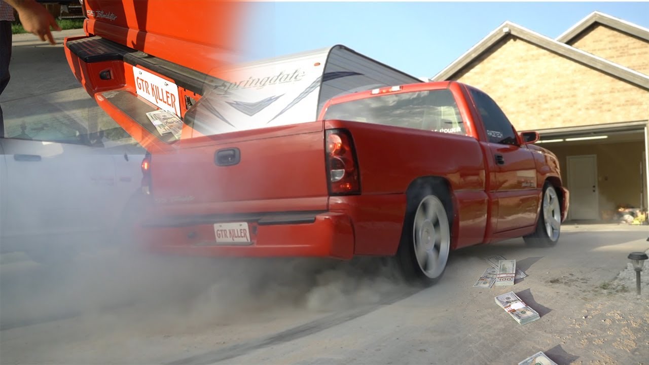 Race Call Out Turbo Awd Chevy Silverado Single Cab Calling Out Fastest Awd Gtr In Wtx Youtube