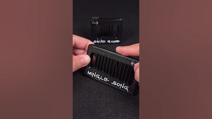 Squid Game Musical Fidget - Mingle Song #3dprinting #squidgame #toys