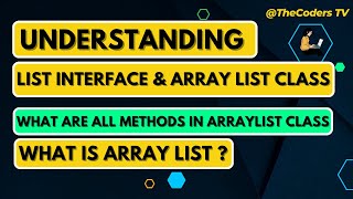 #5 What is List Interface | Array List in Java | ArrayList #collections