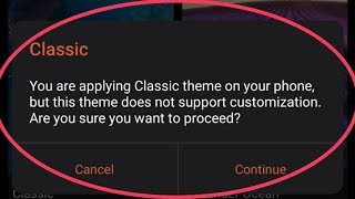 How To Set Applying Classic Theme || In Asus Rog Phone 2 screenshot 5