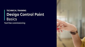 Desigo Control Point – Basics – Tool-free commissioning